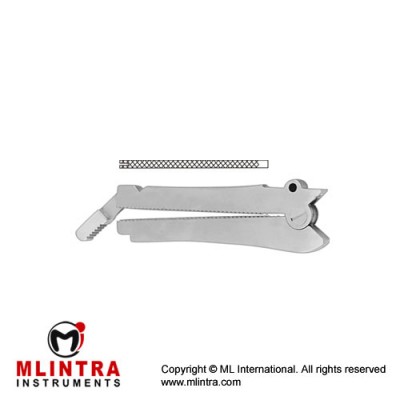 De Martel-Wolfson Intestinal Anastomosis Clamp Set of 3 Stainless Steel,